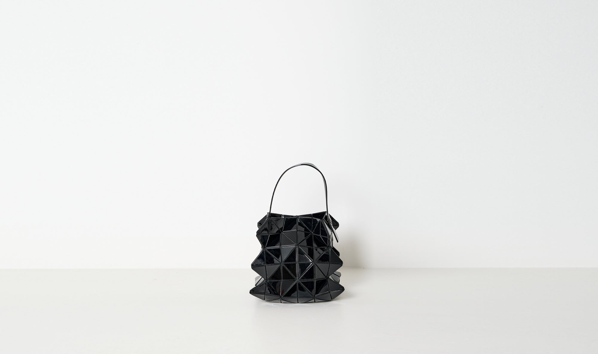 black irregular bag