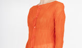 camicia arancio poliestere
