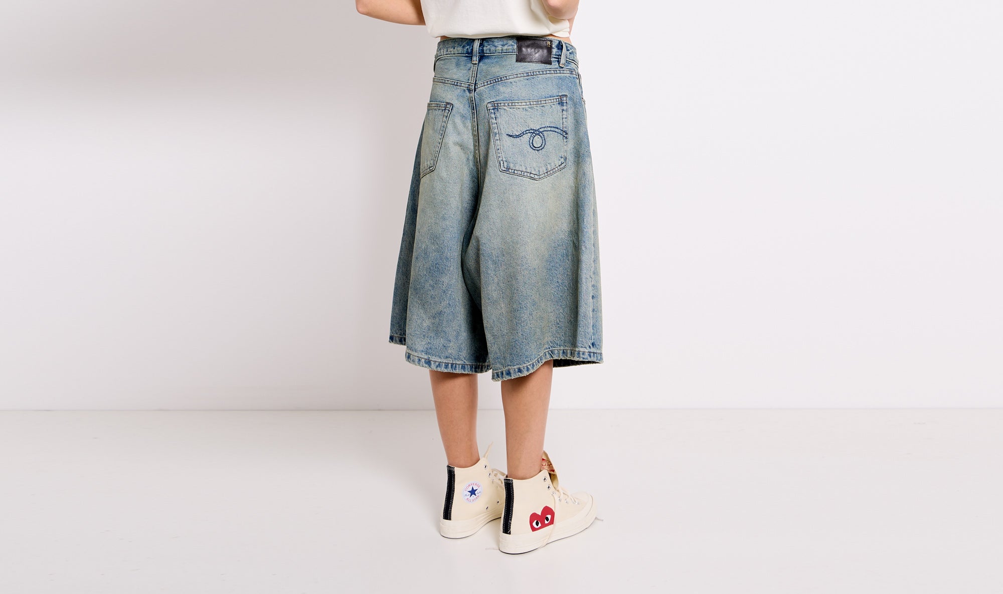 short denim trousers Après Paris