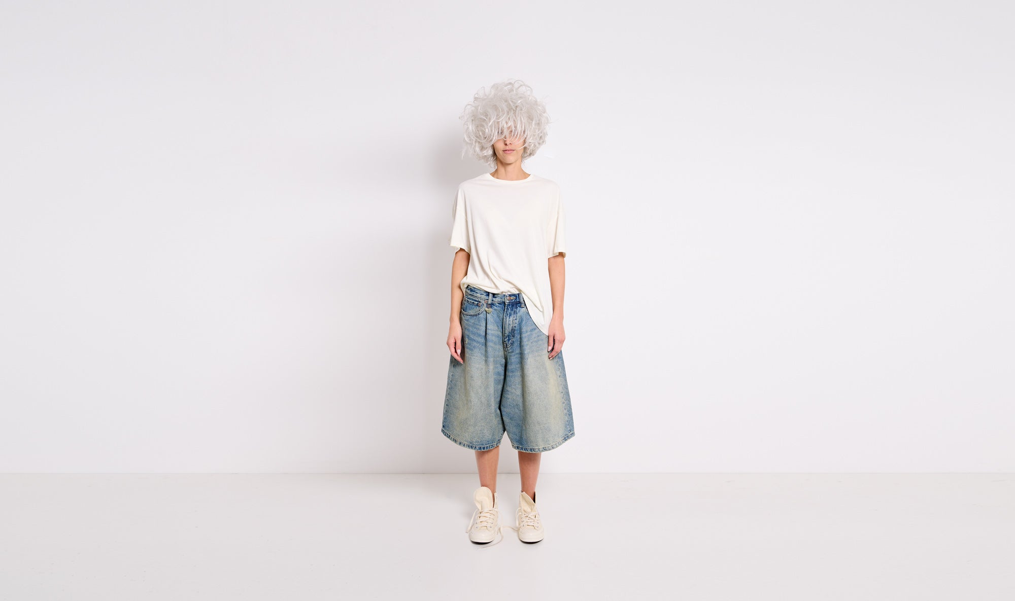 short denim trousers Après Paris