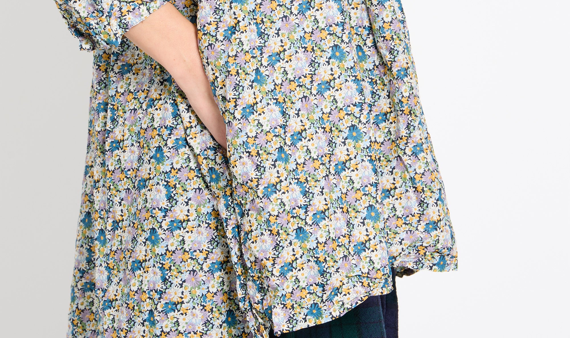 small flowers cotton tunic Après Paris